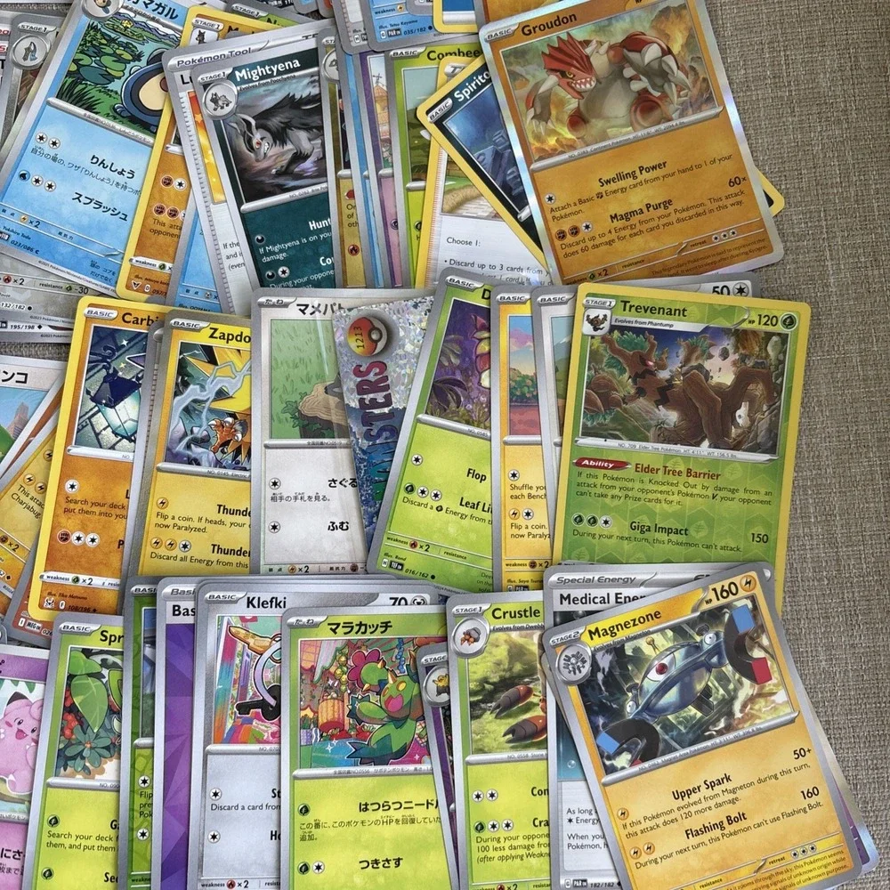 Pokémon 79 card lot Mixed Years Collectors Japanese Supporter Stadium Energy